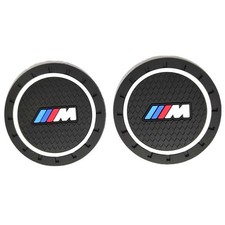 2 X BMW Cup Drink Holder Mat