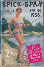 SPICK & SPAN EXTRA Magazine No.2 Spring 1956. Glamour (No Nudity) Complies eBay.