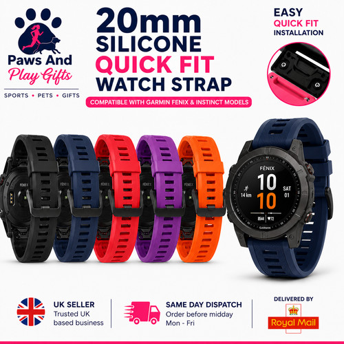 Quick fit 20mm watch - 20mm, for