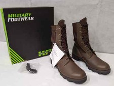 British Army - Military - MOD - Wellco Jungle Combat Boots - Brown - New & Boxed