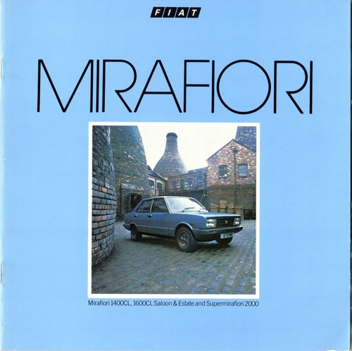 Fiat 131 mirafiori 1982 1984 - 131,