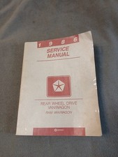 1986 CHRYSLER RAM VAN WAGON