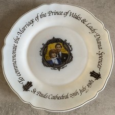 Charles And Diana Commemorative Plate 1981 - British Made