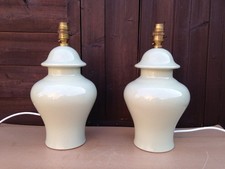 Pair of Ceramic Table Lamps