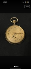 Antique longines silver pocket - longines,