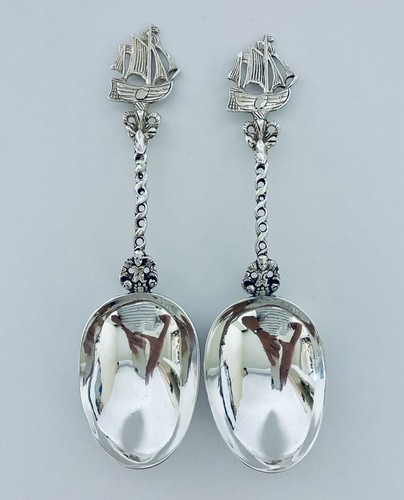 Pair antique dutch solid - of,