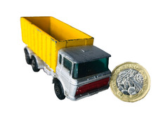 Toy Car Matchbox Truck Lorry Vintage ra