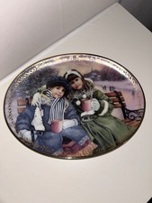 Seasons of sharing sisters for life collectable limited edition plate Christmas 