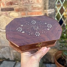 Wooden Storage Box Jewellery