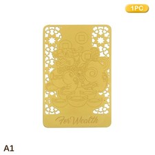 Fengshui Wealth Talisman Gold