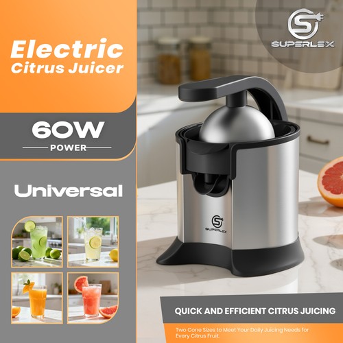 Superlex electric juice press - juice,