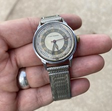 Rare Vintage Girard Perregaux Mens Mechanical Watch Bullseye Dial RUNS WELL