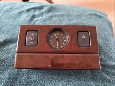 Rover 800 820 Vitesse Dash Clock & Wood Veneer Trim 