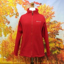 Sprayway red full zip Desert Fleece Jacket. UK women's size 10