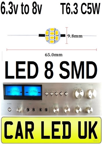 6 3v 8v led axial - 4, x
