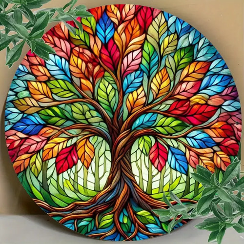 Tree life metal - 2d,