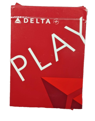Delta airlines red play - red,