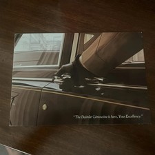 1973 Daimler Limousine (DS420) car brochure + specification leaflet