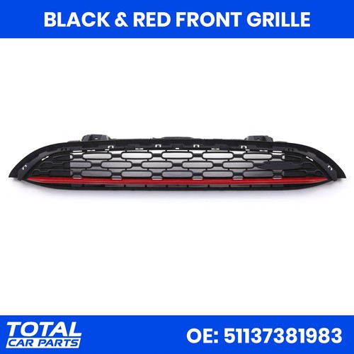 Black red radiator bumper - radiator,