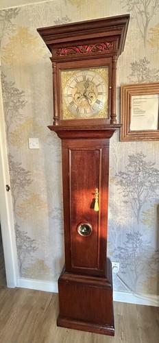 Longcase grandfather clock - longcase,