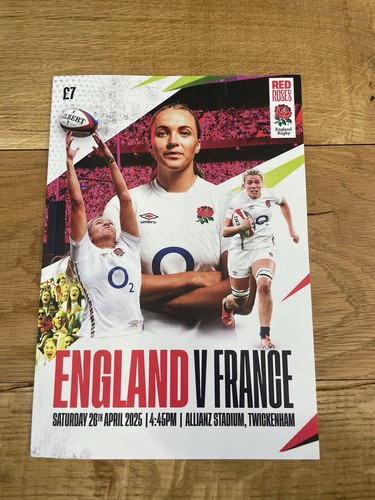 2025 england v france - 26/04/2025,