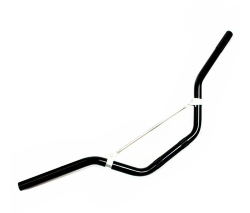 Black alloy handle bar 70cc - alloy,