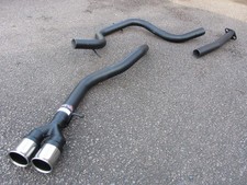 Mondeo Mk4 2.0 TDCi with D.P.F 2008-2010 Exhaust System Silencer Delete  TWIN 3"