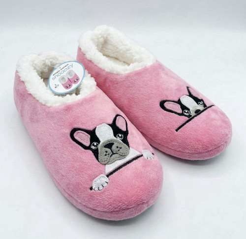 Snoozies pink dog - dog, embroidered