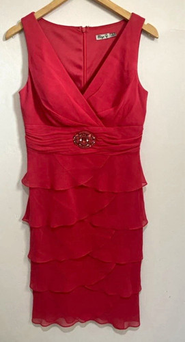 Eliza pink neck sleeveless - v-neck,