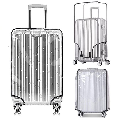 Pvc transparent travel luggage - pvc,