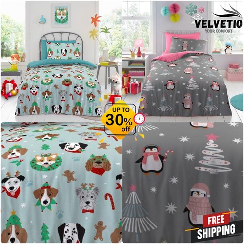 Christmas duvet cover set - duvet, &