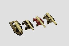 HMS Victory 1:75 – Brass Guns & Wooden Carriages for Upper Decks