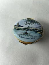 Marlow Rowing Club by Crumbles of London Snuff Pot Antique Henry Jones