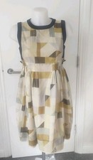 Jesire Dress Silk Sleeveless Pastel Colours US SIZE 4 / UK SIZE 8 USED
