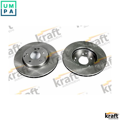 Brake disc 6041170 - 2x, for