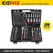 216pcs socket set 1 2 - set, 1/4