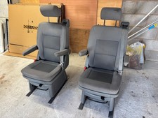 VW Transporter Caravelle swivel seats and seat bed. Universal fitting.Look