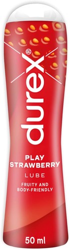 Durex strawberry lube - strawberry, –