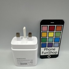 Genuine Samsung Super Fast Charging USB-C Phone Charger UK Plug EP-TA845 Used