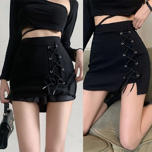 Sexy lace skirt y2k - sexy,