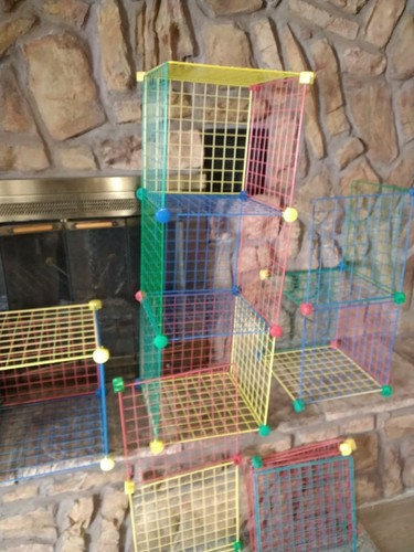 Colorful wire mesh - wire,