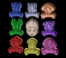 Paw Patrol cookie cutters +