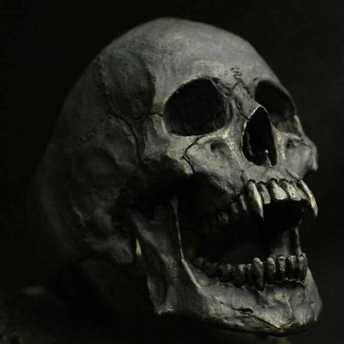 Skull stainless men steel - stainless, men's