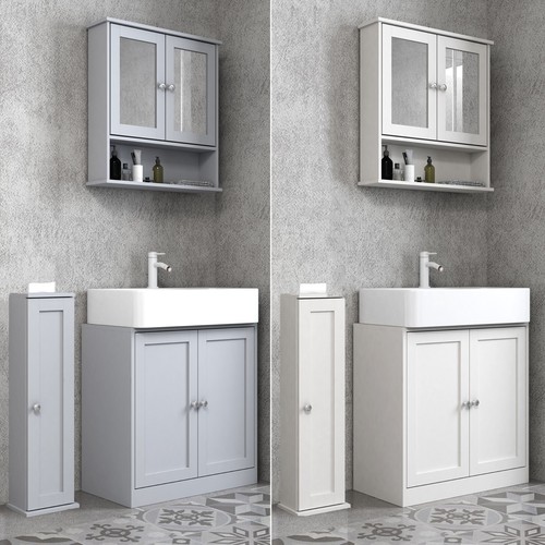 3pc bathroom wood - bathroom, under