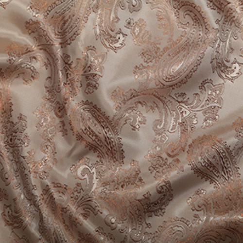 Paisley jacquard dress - paisley,