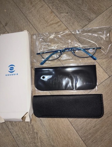 Kokobin blue rectangle bifocal - blue,