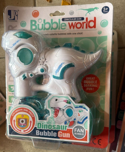 Bubble gun with light - bubble,