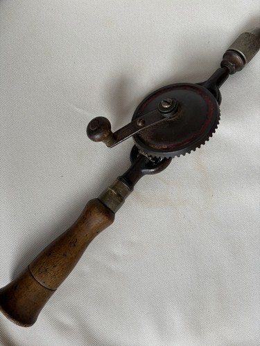Vintage record hand drill - vintage,