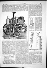 Antique Print 1877 Shand