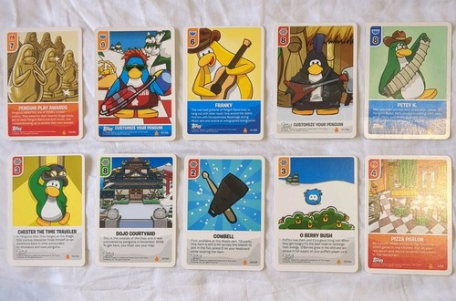 Club penguin trading card - trading,